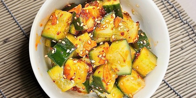 Spicy Cucumber Salad