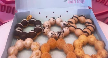 Bober Tea and Mochi Donut