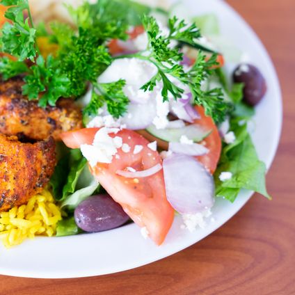 Chicken Kabob Entree