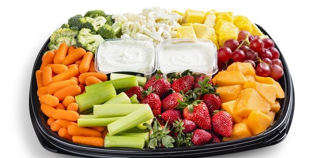 50/50 Fruit & Vegetable Tray