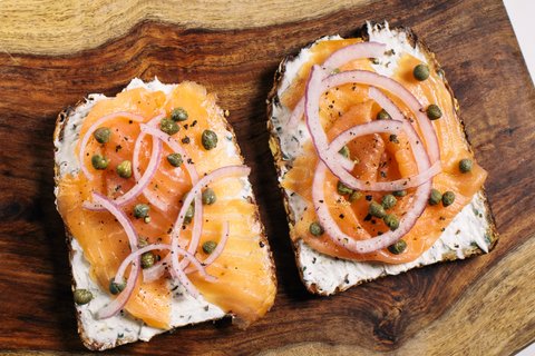 Nova Lox Toast