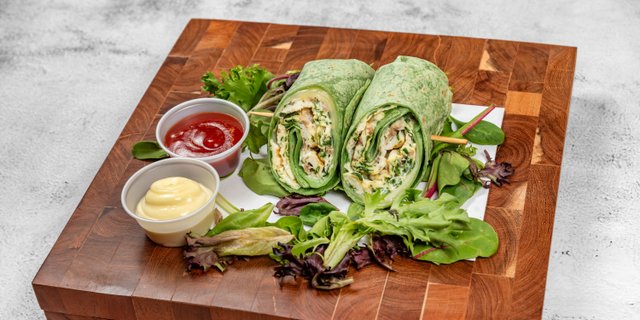 Grilled Chicken Breakfast Wrap