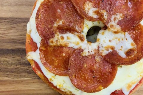 Pepperoni Pizza Bagel