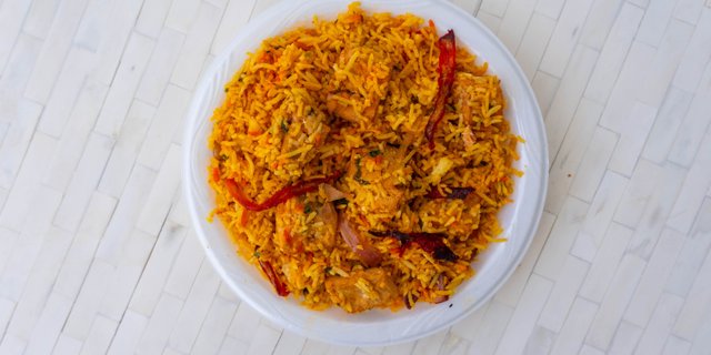 Salmon Biryani