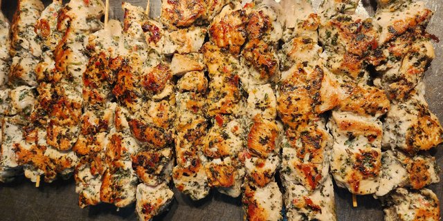 Chicken Kabob Tray