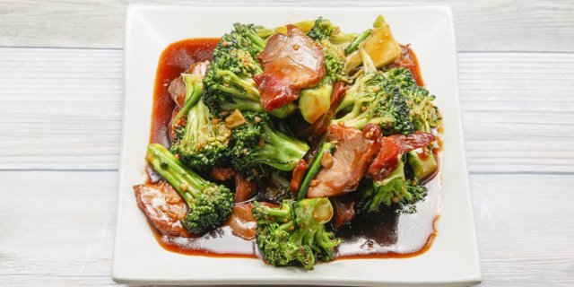 BBQ Pork w/ Broccoli