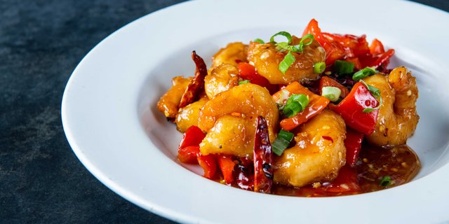 Crispy Spicy Honey Chicken
