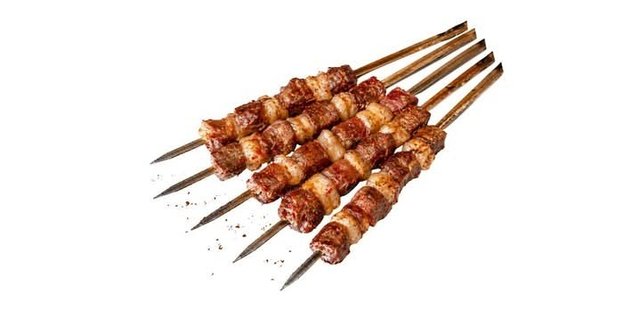Charcoal-Grilled A5 Beef Brisket Skewers (5 Pcs)