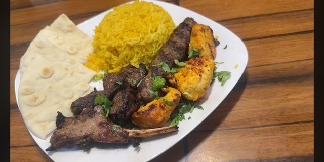 Santorini’s Mixed Grill