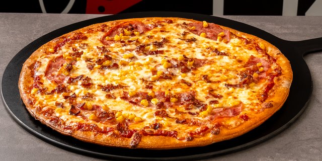 Ham & Corn Delight Pizza