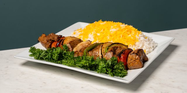 Filet Mignon Shish Kabob Lunch