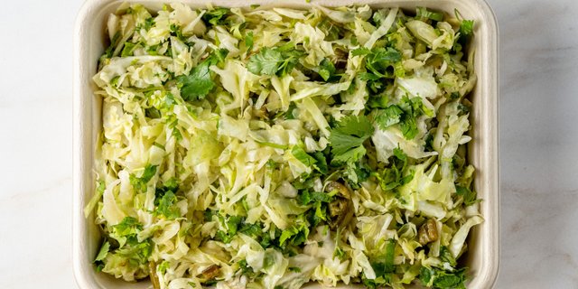 Jalapeño Cabbage Slaw