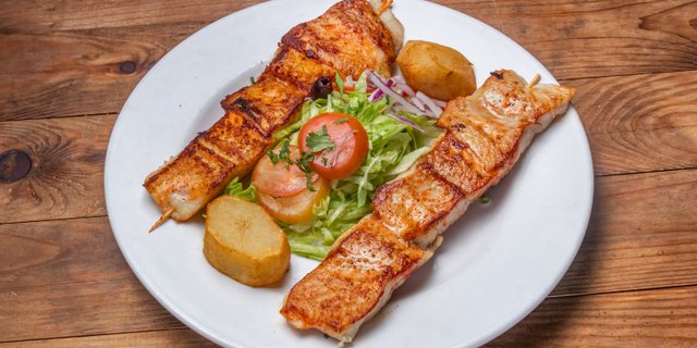 Antichucho de Pescado (Fish Kabobs)
