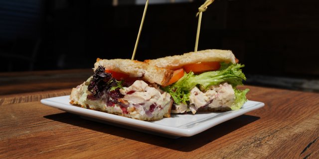 Chicken Salad Slider Platter