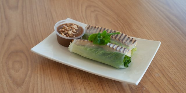 Organic Grilled Tofu Spring Rolls