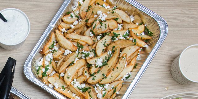 Garlic Oregano Potatoes