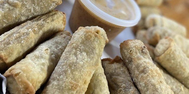 Pepper Jack Boudin Egg Roll