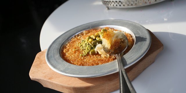 Homemade Knafeh