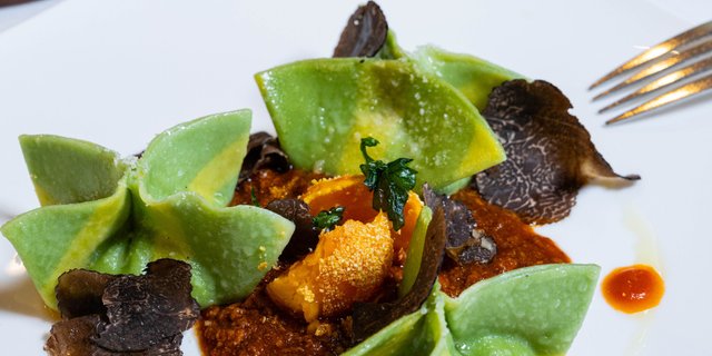 Ravioli Al Pistachio