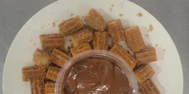 Nutella Churros Bites