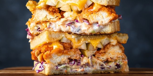 Nashville Hot Grilled Cheese Sandwich