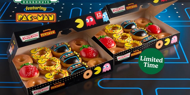 PAC-MAN Specialty Doughnuts to Share Bundle