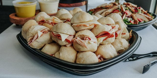 Dinner Roll Sandwich Platter
