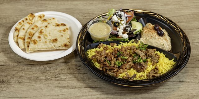 Beef Shawarma Plate