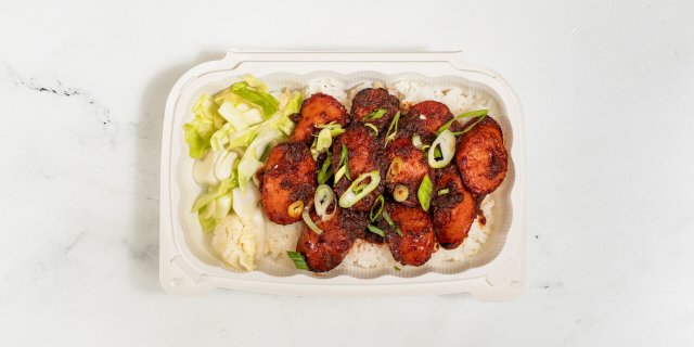 Pineapple Sausage Plate
