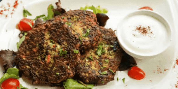 Zucchini pancakes