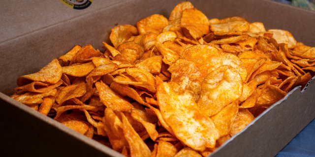 Spicy Potato Chips