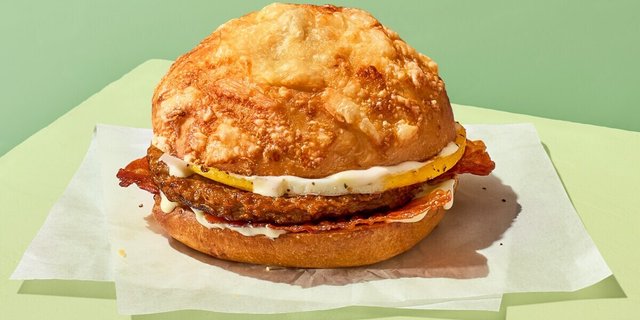 Farmhouse Duo Asiago Bagel Stack