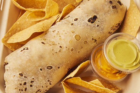 Surf N' Turf Burrito