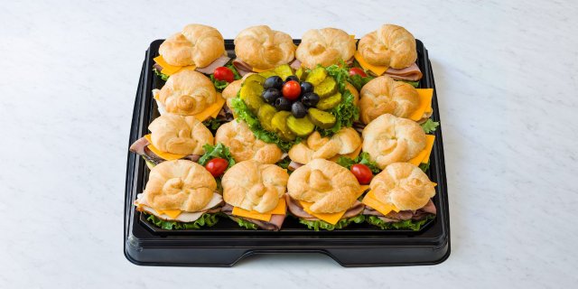 Mini Croissant Sandwich Platter