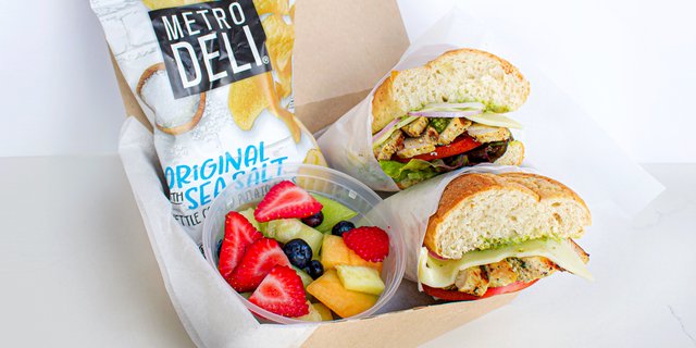 Gluten-Free Individual Sandwich Boxed Lunch