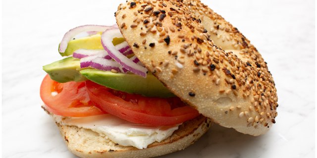 Veggie Bagel Tray