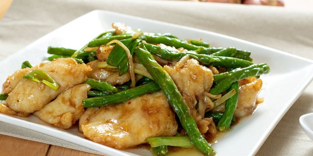 Flounder Fillet in Ginger & Scallion