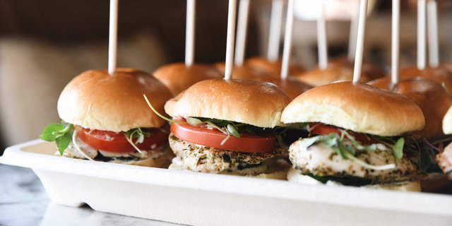West Coast Chicken Club Sliders