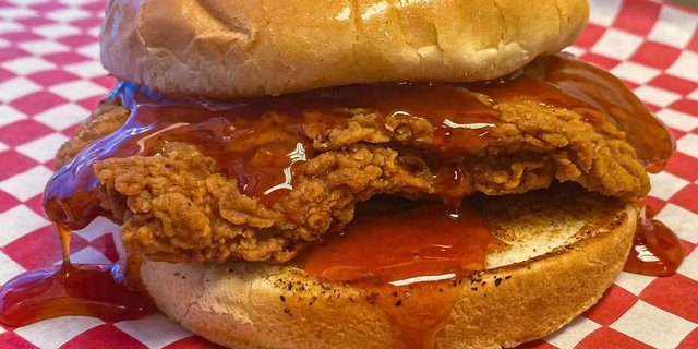 Chicken Sandwich & Dessert Bar