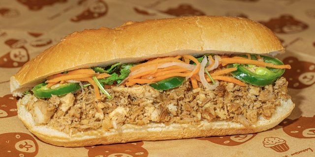Ground Pork Sandwich