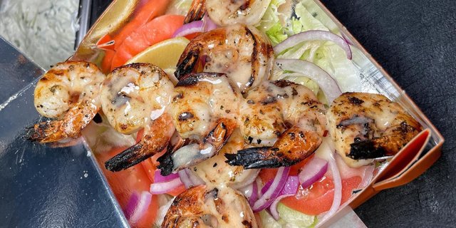 Char-Broiled Shrimp Kebobs