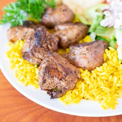 Lamb Kabob Entree