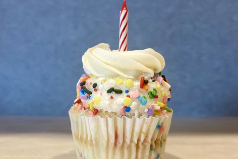 Birthday Surprise Cupcake