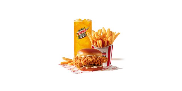 KFC Chicken Sandwich Combo