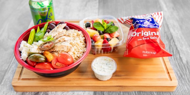 Chicken Gyro Executive Bowl Boxed Lunch