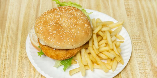Fried Chicken Burger