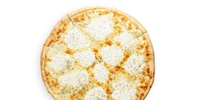 White New York-Style Pizza