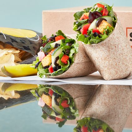 Garden Salad Wrap Lunch Box