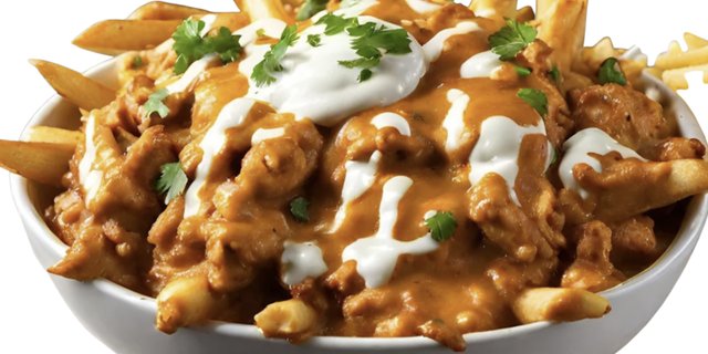 Chicken Makhani Fries