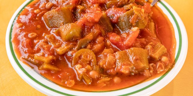 Stewed Okra & Tomatoes